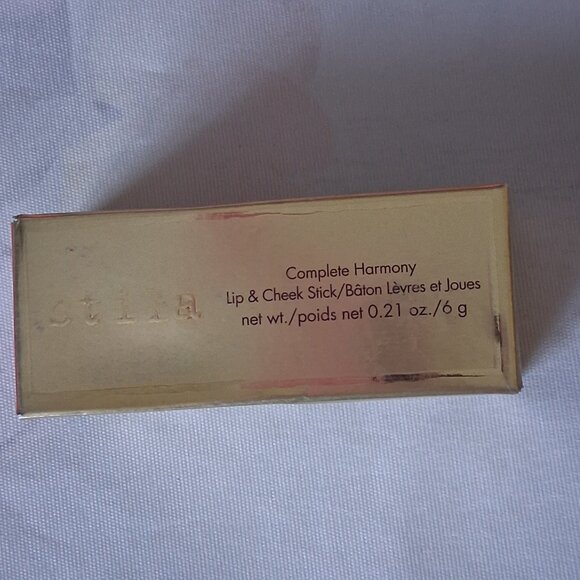 Stila Complete Harmony lip color and blush Sheer Petunia NEW IN BOX - Picture 4 of 6